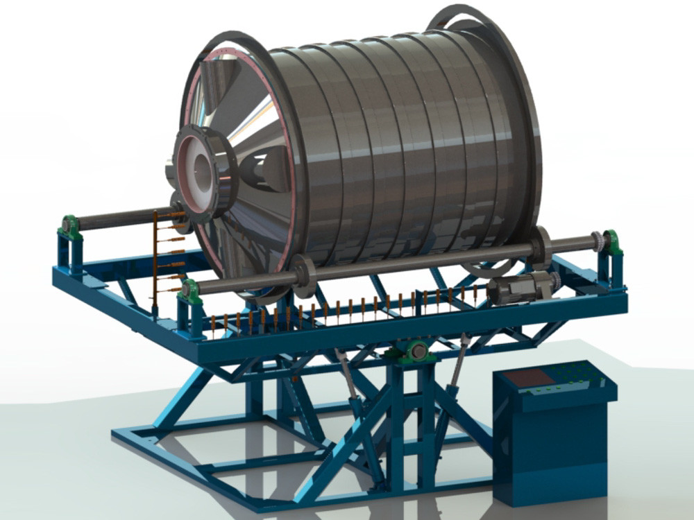 Flame-flickering rotational molding machine The Perfect Injection Molding Machine for Manufacturing Water Tanks