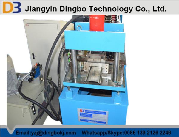 High Speed Rolling Shutter Slat Strip Shutter Door Roll Forming Machine 32MPa