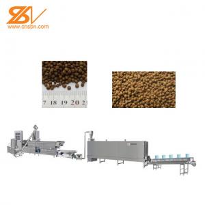 China Staineless Steel Food Grade 201 Fish Feed Pellet Extruder Modular Structure on sale