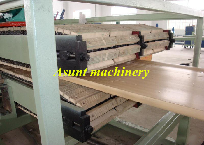 PVC Board / Door Plate WPC Profile Machine Double - screw 380V