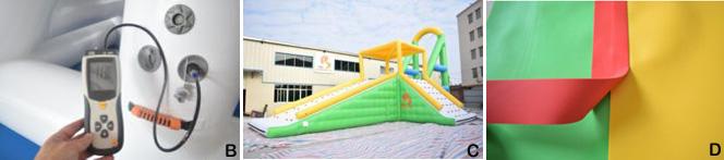 Large Inflatable Water Games Iceberg Inflatable Water Toy For Amusement Park