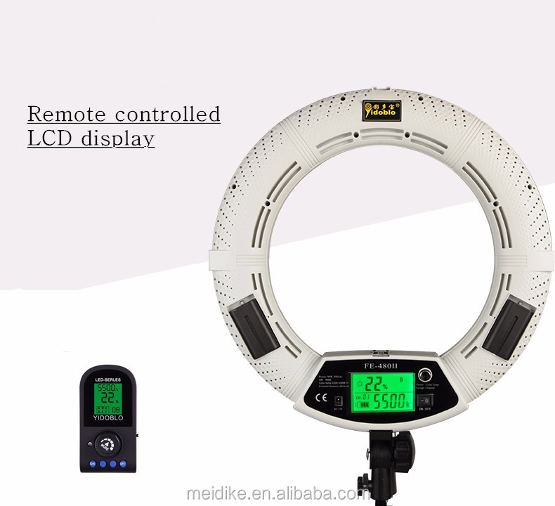 FE-480II Wall mount ring light 18'' 45cm for Live Streaming Game tiktok Makeup Beauty Video Studio Photo Circle Lamp