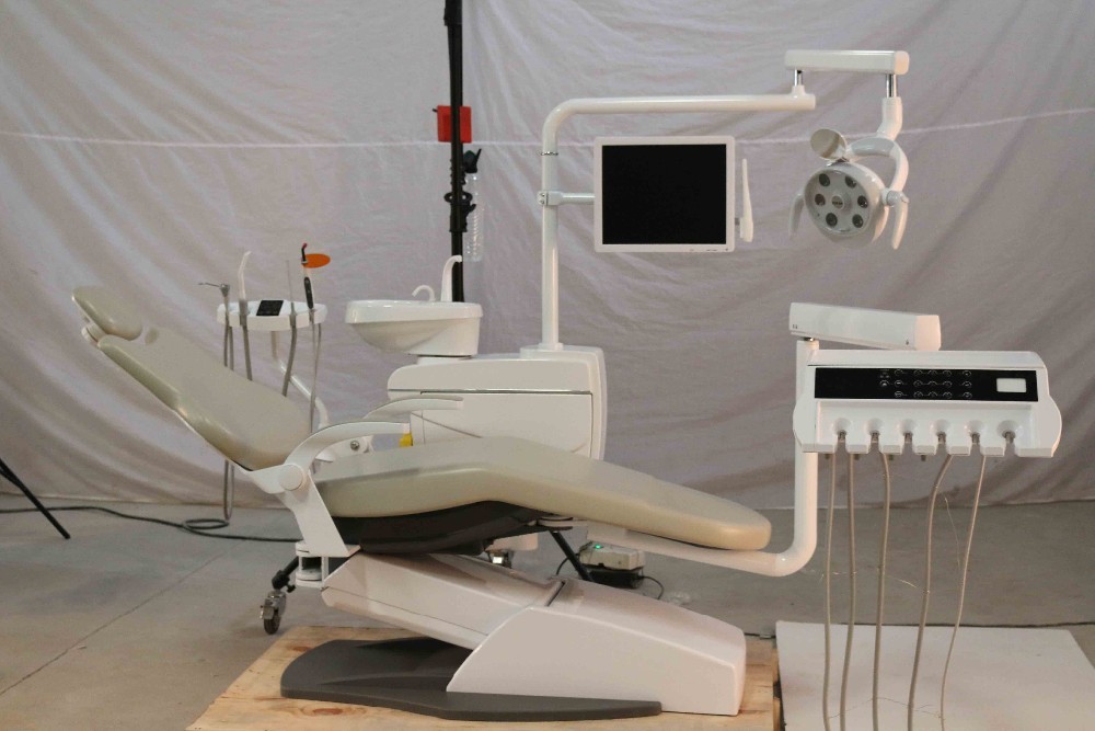 DTC-328 Dolphin Design Dental Chair Unit Instrument Tray Low Mounted For Children