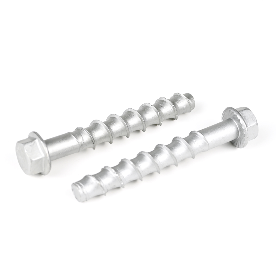 Flat Head 12mm Plain Finish Concrete Anchor Bolts 11.3x100 for Sturdy Concrete Fixing