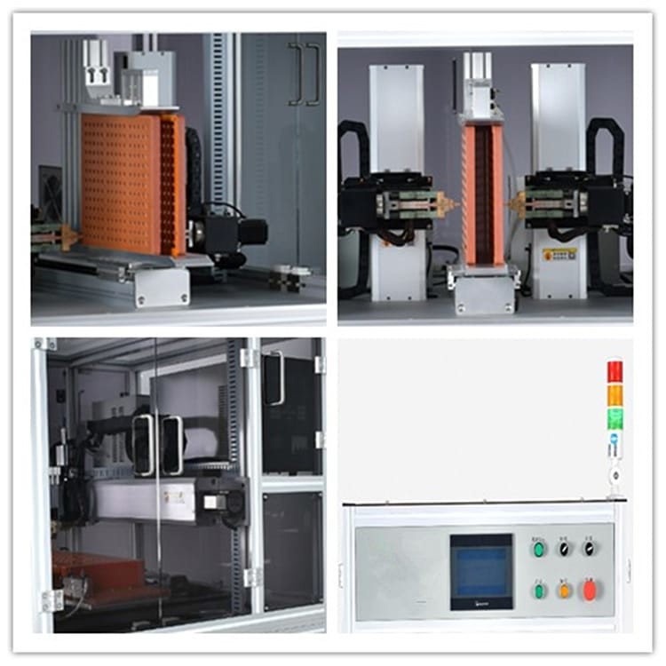 Double Sided Spot Welding Machine For Lithium Ion Battery 18650