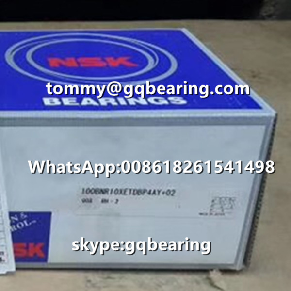 Ceramic material Balls P4Y High Precision NSK 75BNR10HTYNDUELP4Y High Speed Ball Screw Bearing