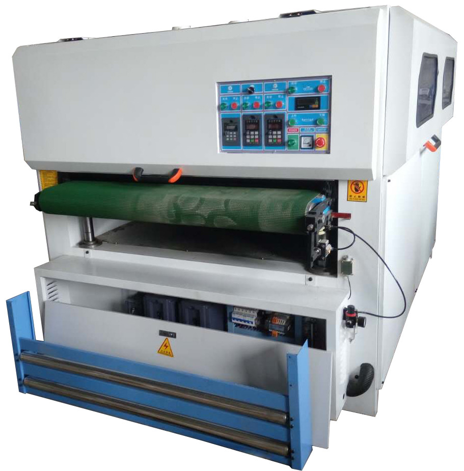 Disc sanding brushes rollers wood sanding machine for MDF cabinet