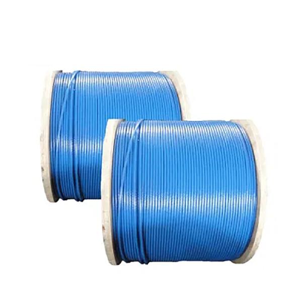 6x19 FC 6x19 IWS 7x19 PVC/PP/PE/PA Coated Steel Wire Rope Type 316 Stainless
