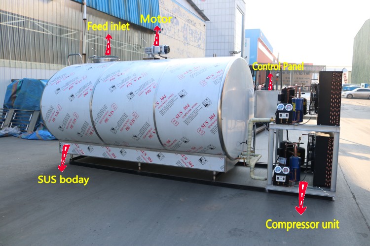 Easy Operation 500Litre Beer Chiller Iso