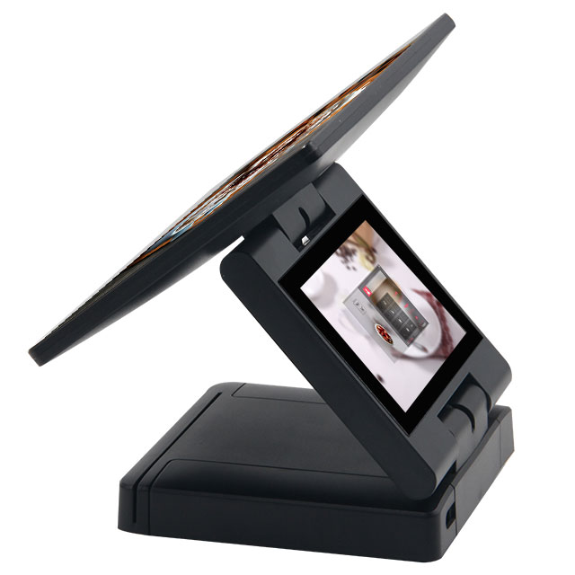 Capacitive Touch Screen POS for Restaurant and Hotel Dual Screens Android 7.1 MSR Card Optional