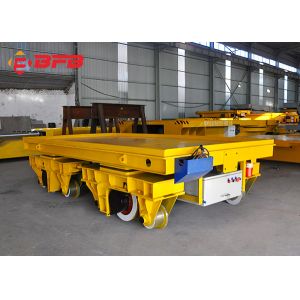 Q235 Cable Powered Railway Track Trolley For Slab Handling 20m/Min
