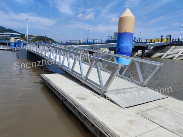 Aluminum Alloy Floating Docks Engineering Design Commercial Floating Pontoon