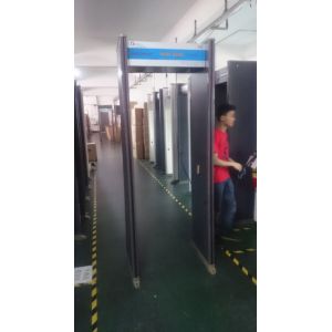 Weatherproof , Shockproof , Fireproof walk through gate 6 zone with Remote