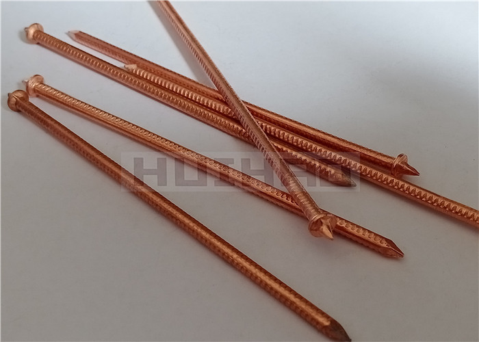 Low Carbon Steel 4mm Cd Weld Pins Copper Coated For Sheet Metal