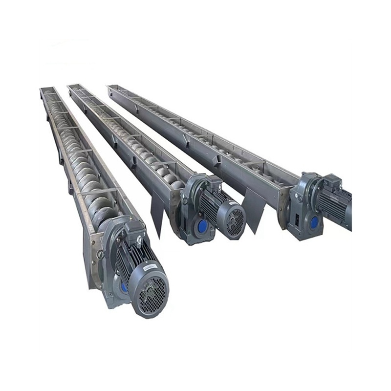 OEM Custom Industry Conveyor Equipment Stainless Steel Auger Shaftlesss Mall Screw Conveyor
