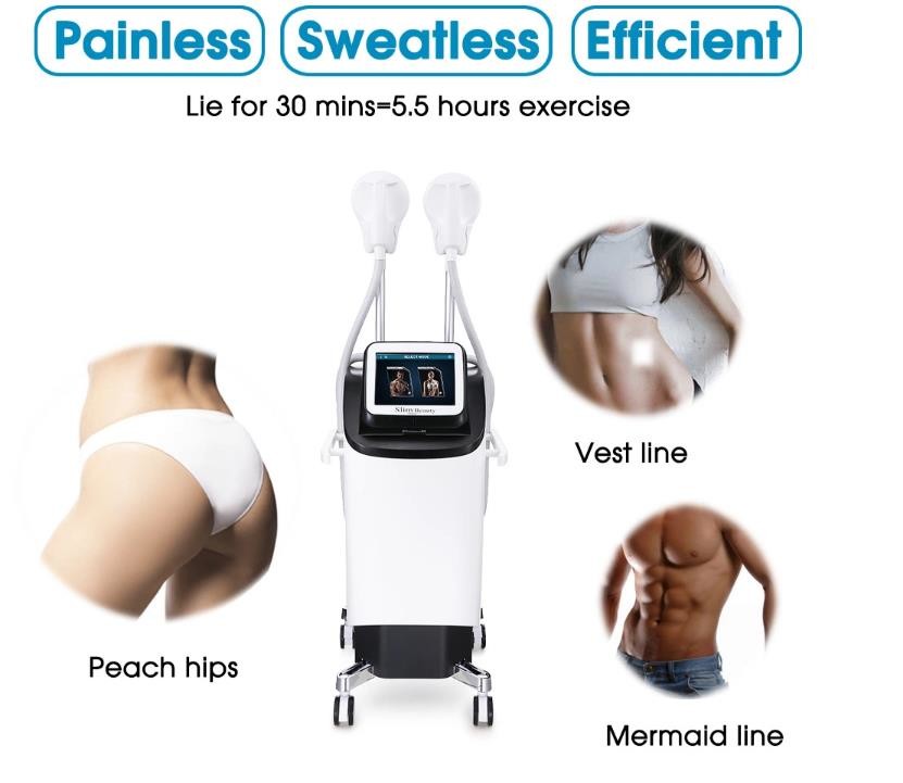 High Frequency Electromagnetic Muscle Stimulation EMS Beauty Slim Weight Training Machine