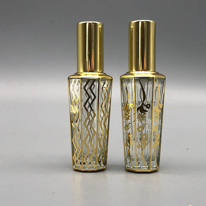 15ML Electroplated UV High-Grade Perfume Bottle, Perfume Water Bottle, Anodized Glass Bottle, Refined Cosmetics Spray Bo