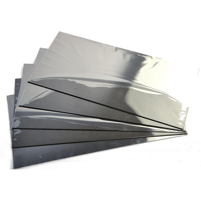 100% Carbon Fiber Plate / Panel / Sheet 3K Twill Weave Glossy / Matte Surface 0.5 - 3mm