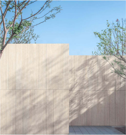 Matte Finish 60x120cm Travertine Stone Beige Scratch-Resistant Exterior Curtain Wall Porcelain Tile For Square