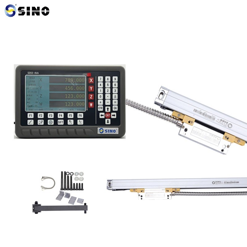 5 Axis SINO SDS5-4VA Digital Readout System With RS422 Metal TFT SINO Multifunctional For Lathe