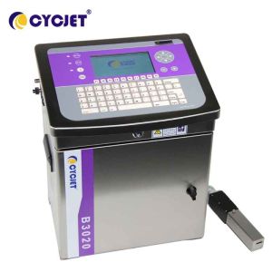 Fast Speed CIJ Inkjet Printer Machine With Paging Feeder For Date Batch