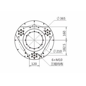 Load 1000KG Warehousing AGV Lifting Mechanism Assembly AMR Lifting Rotating