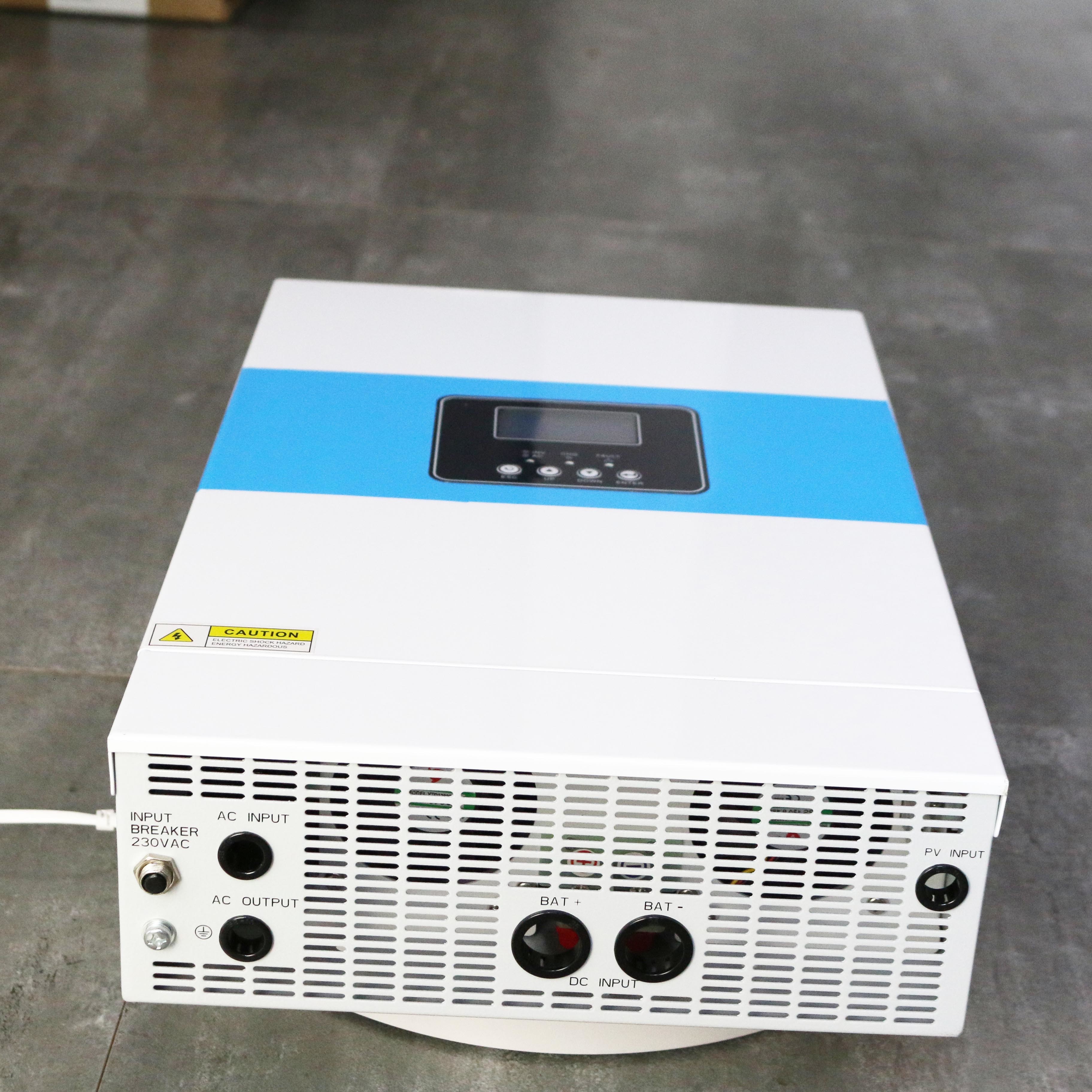 All In One Solar Charge Controller Inverter Pure Sine Wave Inverter 5.5KW 48V