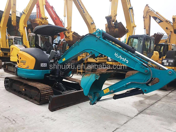 Used mini excavator Kubota U55 seond hand Kubota small excavator Japan original Kubota U55 mini digger