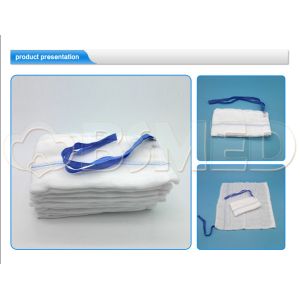 Medical Surgical Sterile Lap Sponges With or without X-Ray And Blue Loop