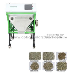 China High Accuracy Green Coffee Bean Optical Sorting Machine With Cloud Interconnection System on sale China High Accuracy Green Coffee Bean Optical Sorting Machine With Cloud Interconnection System on sale