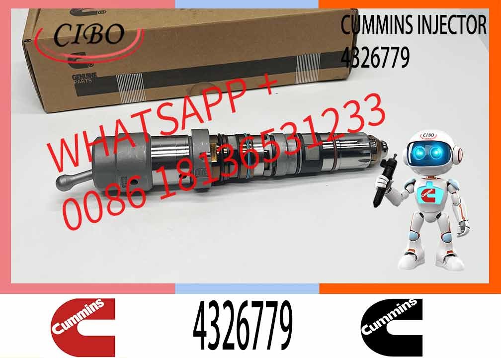 Common Rail Injector Fuel Injector 4326779 4928346 4928349 For QSK23 Excavator QSK23 QSK45 QSK60