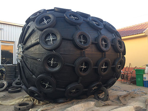 D1000×L2000 Inflatable Floating Pneumatic Rubber Fenders Portable For Wharf