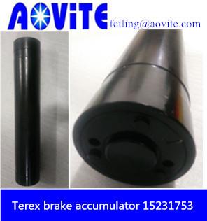 Chinese wholesale terex TR100 heavy truck accumulator -precharged (800 PSI)