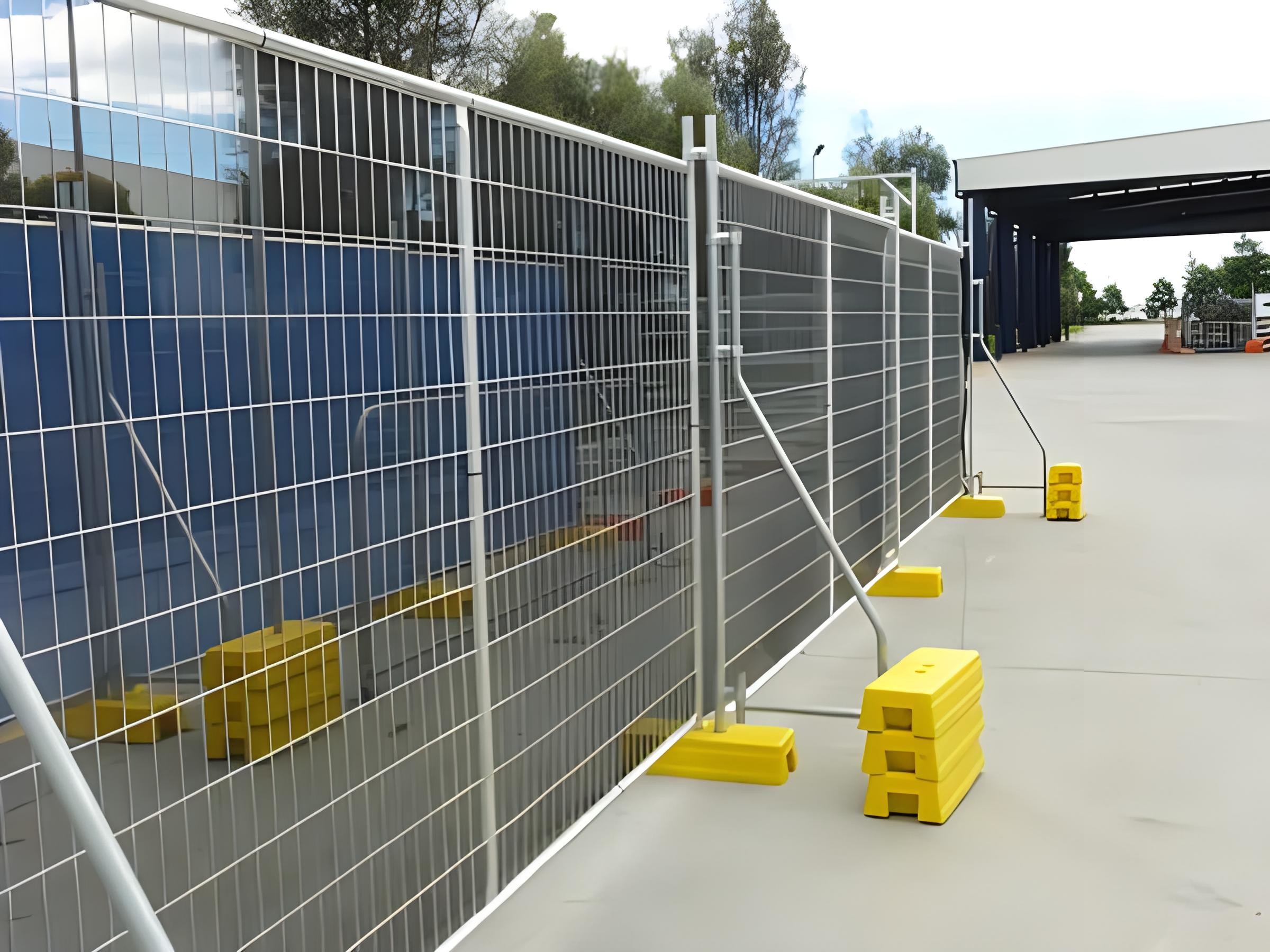 Mobile Portable Temporary Fencing Iron Steel Temporary Security Fencing Australia Standard