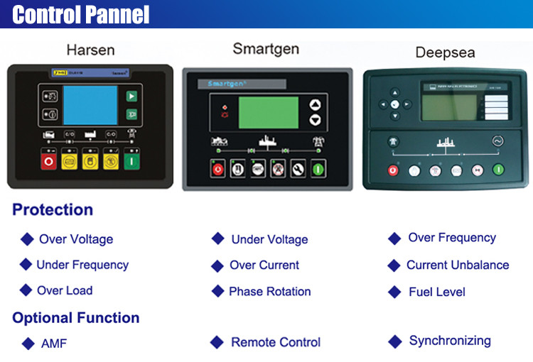 Durable AC 3 Phase Super Silent Diesel Generator Cummins 80KW 100KVA Power