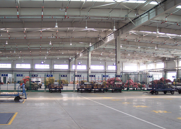 Q345b Grade Pre Manufactured Steel Buildings Light Weight Easy To Build
