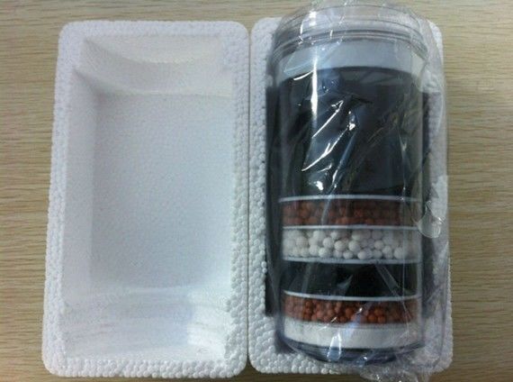 Anti Bacteria Mineral Pot Water Filter 3000 - 4000 Litres Rated Filtration Amount