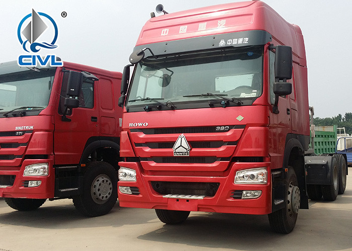 ISO CCC SINOTRUK 4 x 4 ALL WHEEL-DRIVE HOWO TRACTOR TRUCK Tow 20-70T EUROII/III LHD or RHD 260-420HP