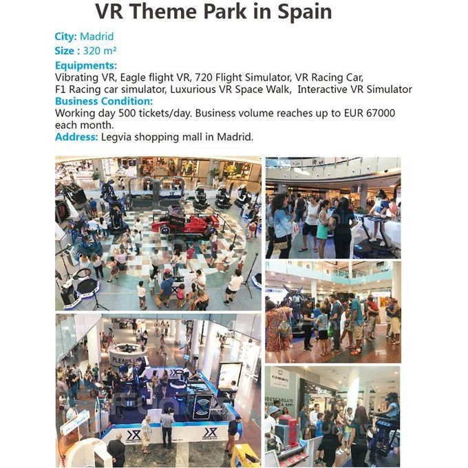Double Seats Arcade Game VR Slide / VR Shooting Machine With Two Egg Cabins