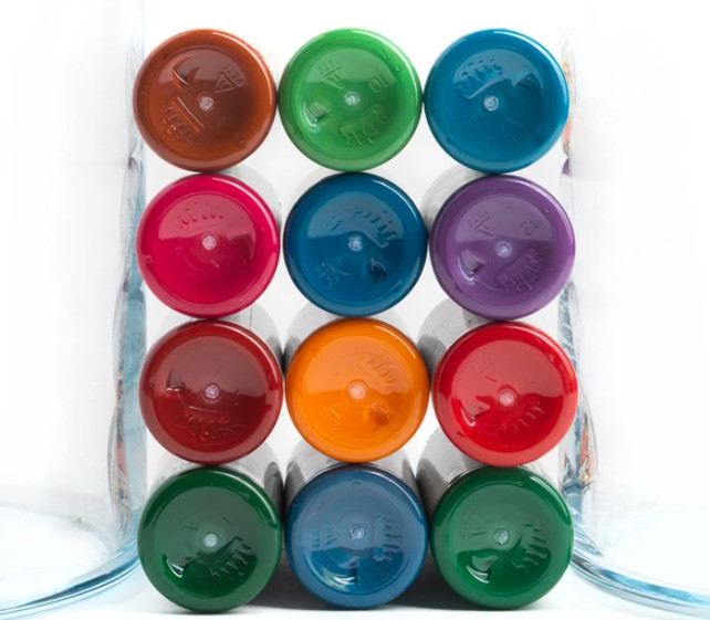 Non Hazardous Colors Tattoo Ink Pigment Solid 30ML 60ML with glycerin