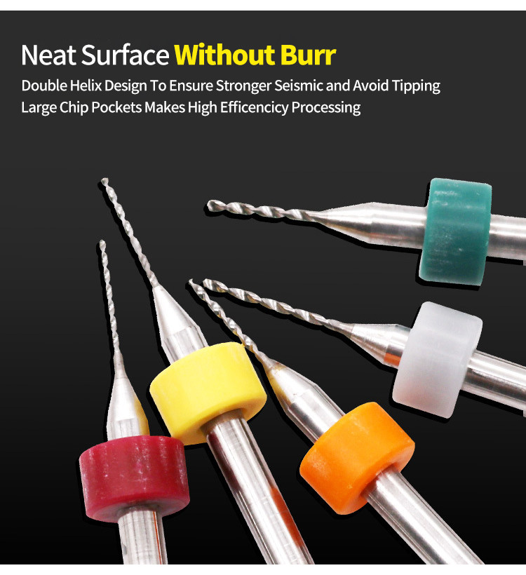 PCB FPC Tungsten Circuit Board Drill Bits 0.15mm 0.25mm 0.30mm​