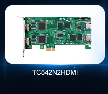 PCIe Vmix Broadcasting Webcasting Video Capture Card 10bit HDMI Inputs
