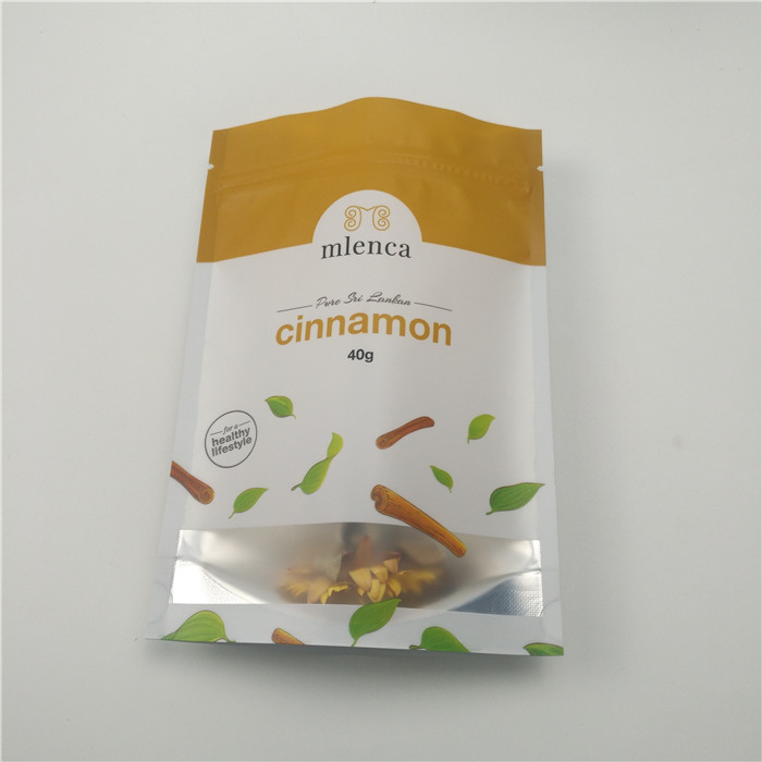 Matte PET/PE Zipper Food Doypack With Accpeted Custom Logo