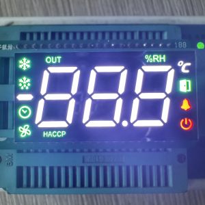 Custom Design Triple Digit 7 Segment LED Display with Minus Sign Common Anode