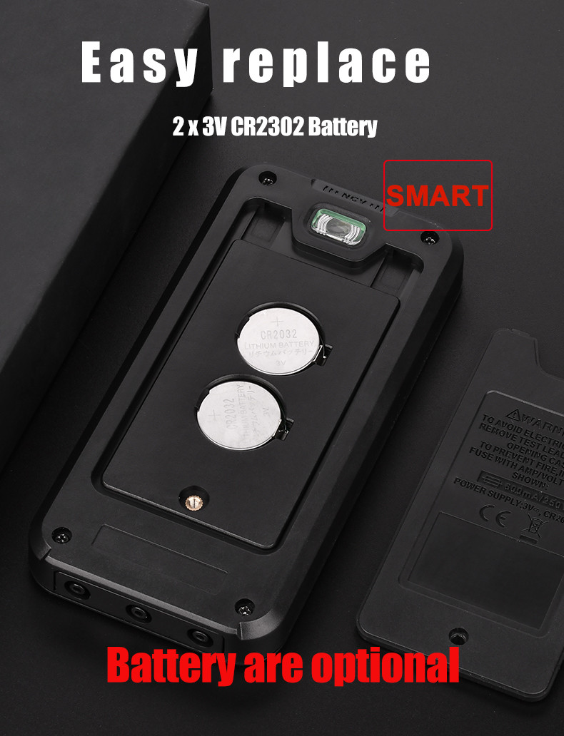 112B Digital Smart Multimeters Amp Ohm Hz Capacitance Battery Tester Portable Palm NCV Voltmeter Auto Range 6000 Counts