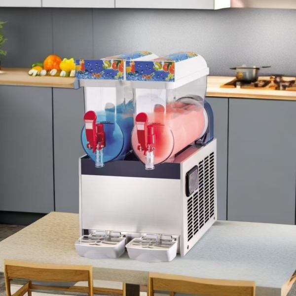 Commercial Slushy Machine Stainless Steel Smoothie Frozen Drink Maker Suitable