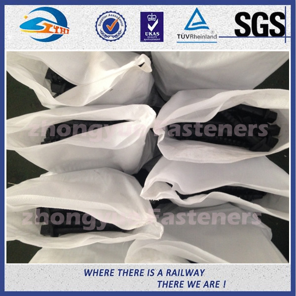 Material 45# Railway Custom Railroad Track Spikes , Threaded Screw Spike