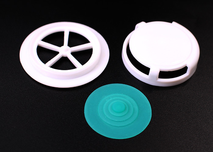 Dia 37.5mm Exhaust Filter Valve Ultrasonic Weld Type With Silicon Gasket