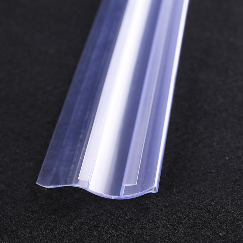 Plastic Price Label Holder For Supermarket Shelf Customized