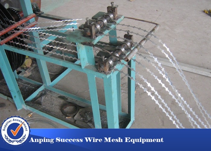  80-100kg/h Concertina Wire Making Machine For Security Fence Production Tailored Solutions Manufactures